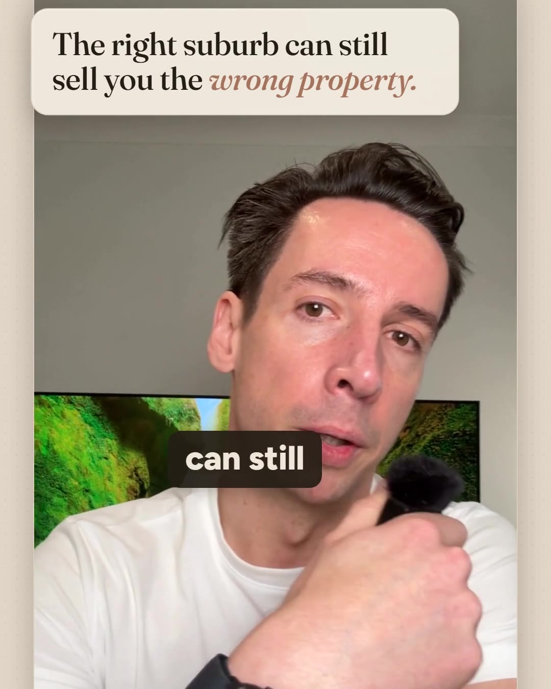 Jake Milne, MOGL: the right suburb can still sell you the wrong property. What to check once the suburb passes: the street, flood and supply, the layout, the land, who buys it from you later, cash flow and insurance, and when a price stops making sense.